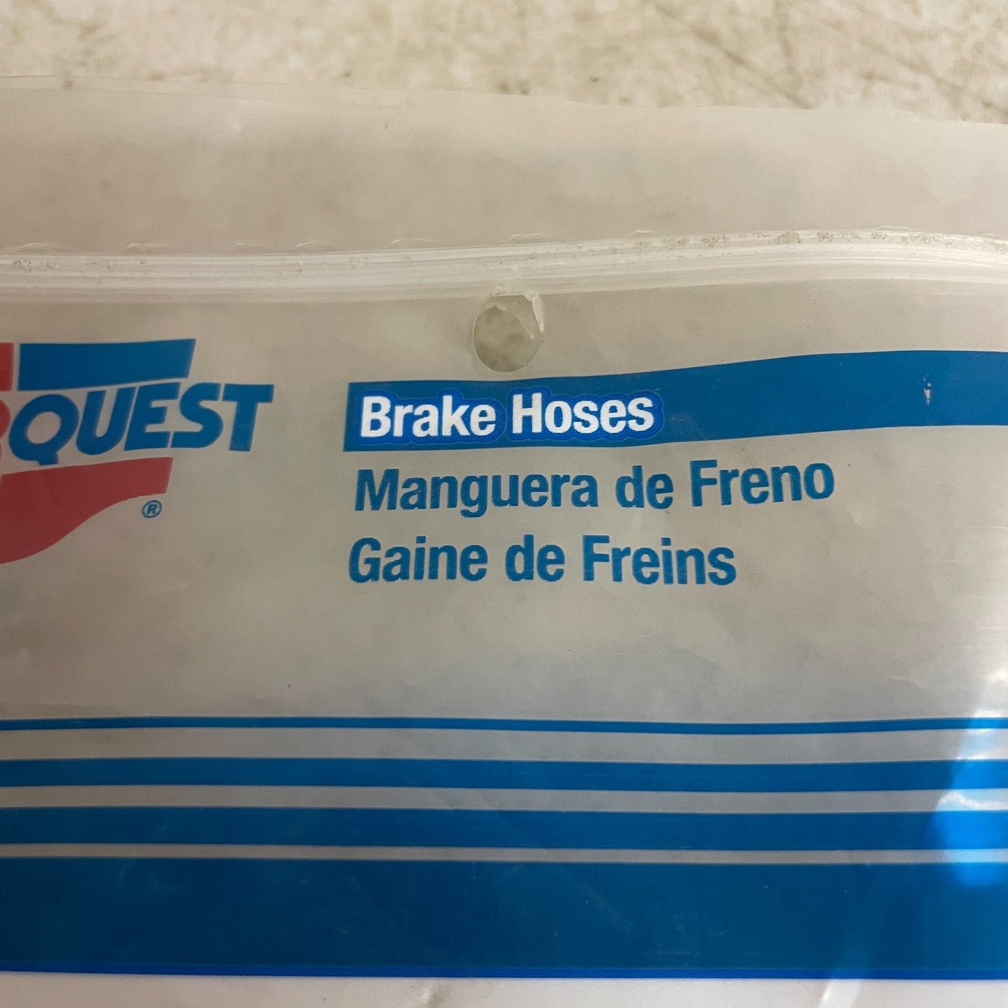 Carquest Wearever Brake Hose Assembly BHA38618 Rear Center