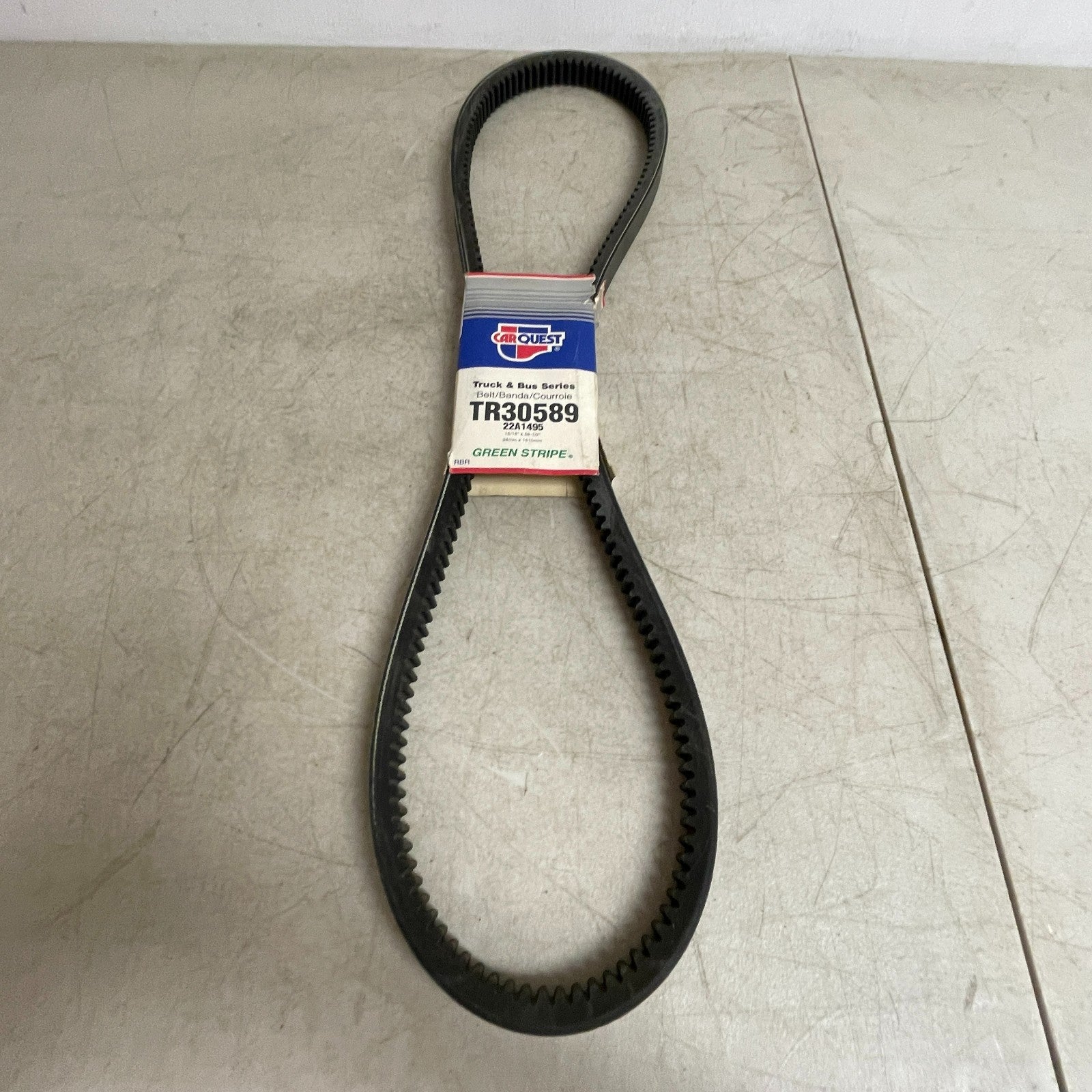 Carquest/TR Gates Green-Stripe Truck & Bus V-Belt 59.44" Outside TR30589