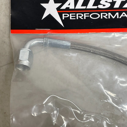 ALL STAR 12″ Braided Stainless Steel Brake Line Hose 3AN Straight End Universal