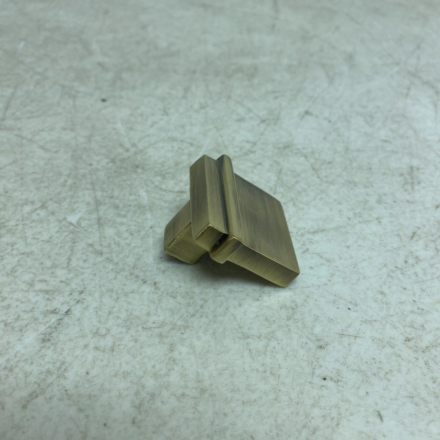 Signature Hardware Brass Knob - 1-1/4'' - Antique Brass,  MODEL: MNG-304-KNOB-AB