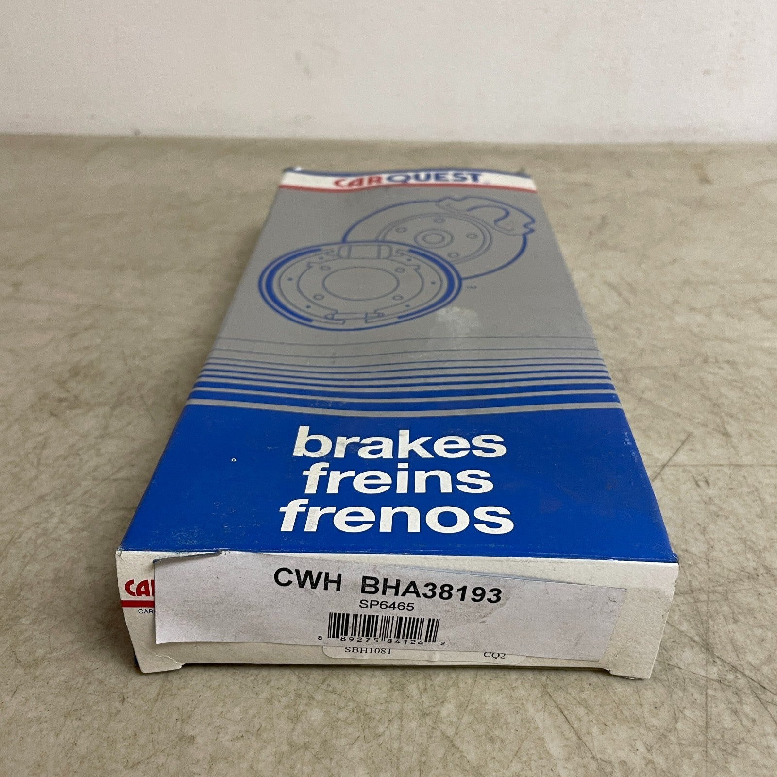 Carquest Premium Brake Hose Assembly FL Banjo-Female 15.9" BHA38193