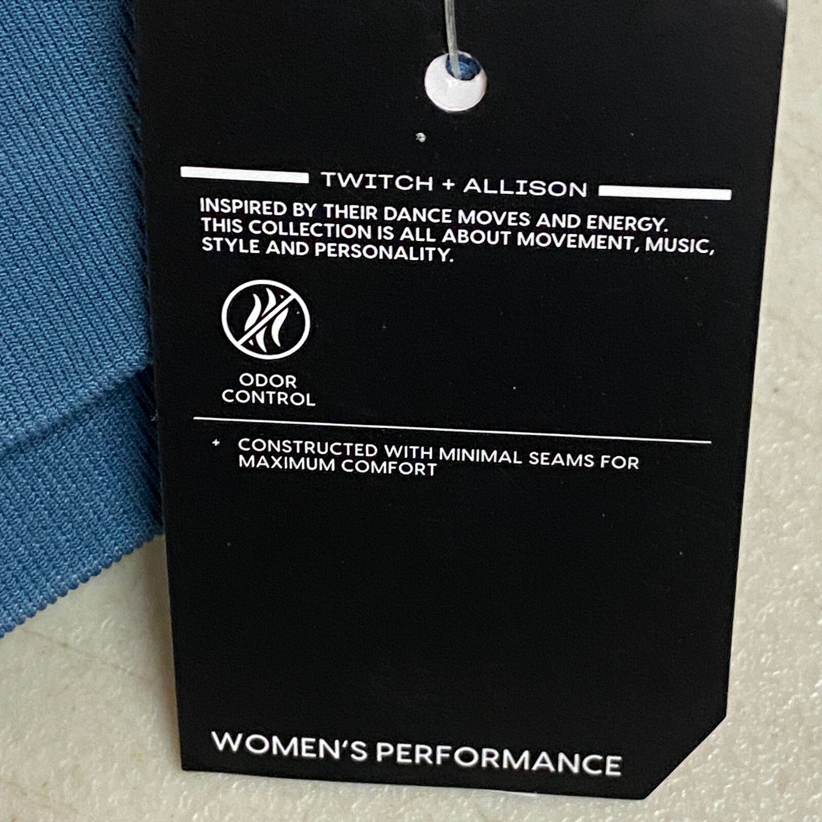 DSG TWITCH + ALLISON Women's Seamless Iridescent Legging Sapphire BOSSW22307