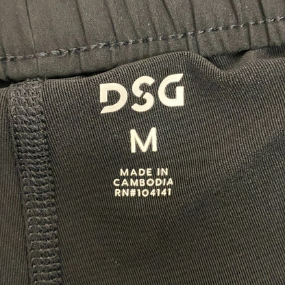 DSG Women's Mid Rise Stride Skort Pure Black Solid  DAW13123