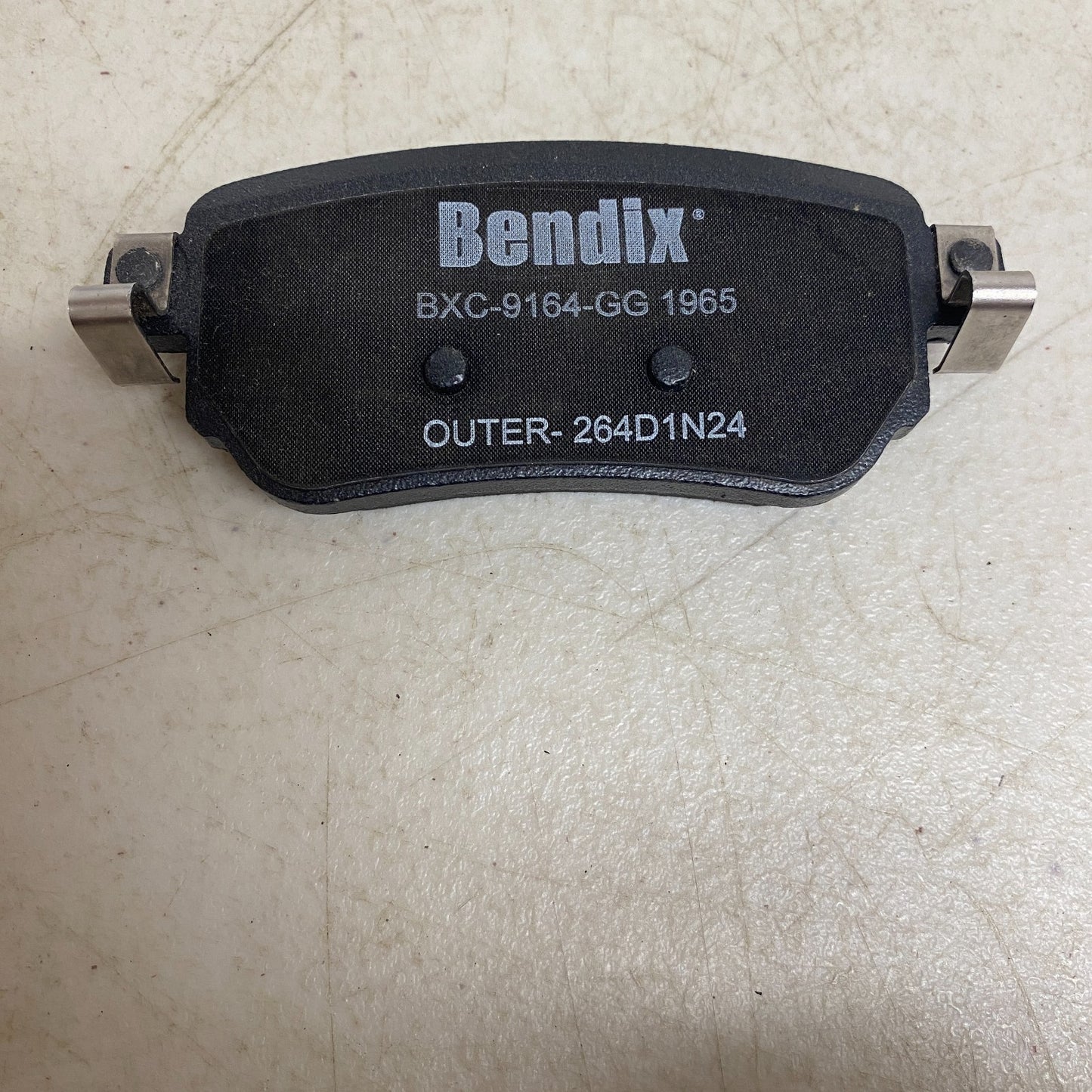 Bendix CFC1965 Priority1 Ceramic Rear Brake Pads for Nissan Rogue LEAF