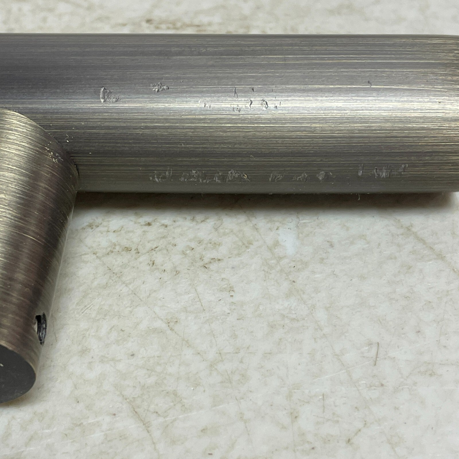 Signature Hardware 12" Kobe Back-to-Back Bronze Door Pull Set - Dark Patina