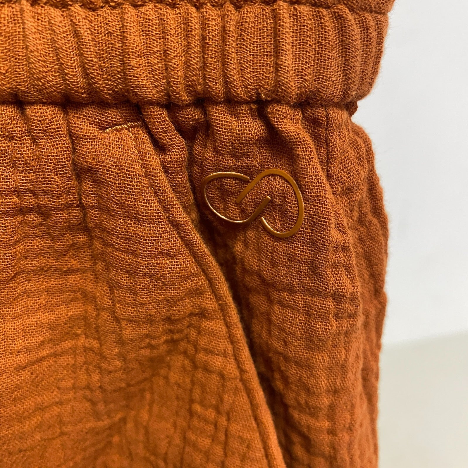 Calia Womens High Rise Cover Up Short Rust Brown Solid  Strapless WSA22902