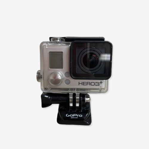 GoPro HERO3+ Silver Action Camera with Weatherproof Clear Case HD Video Capture