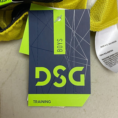 DSG Boys' Mesh Training Polyester Shorts Loose Fit Elastic Waist Warm Olive