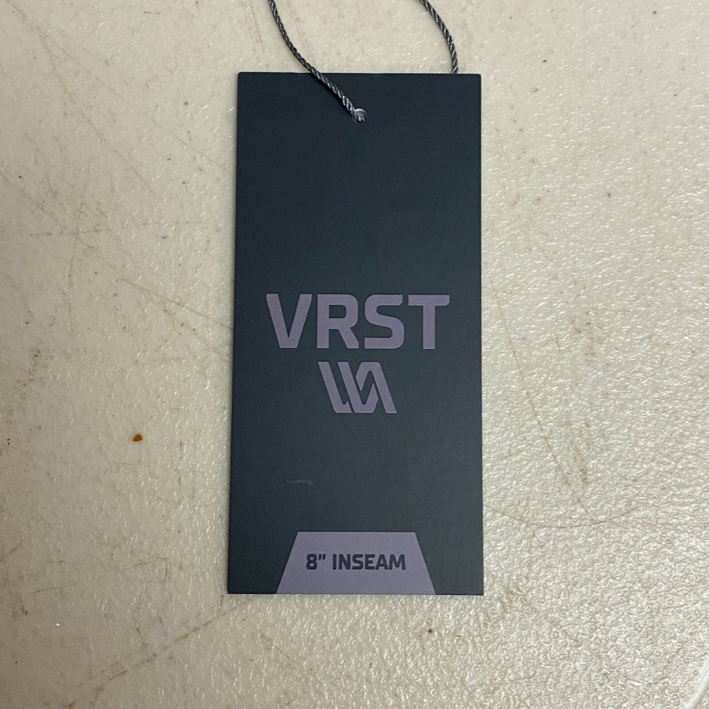 VRST Men's 8"inseam  Fleece Short Steel Grey MAX1004248 Summer Fitness New!