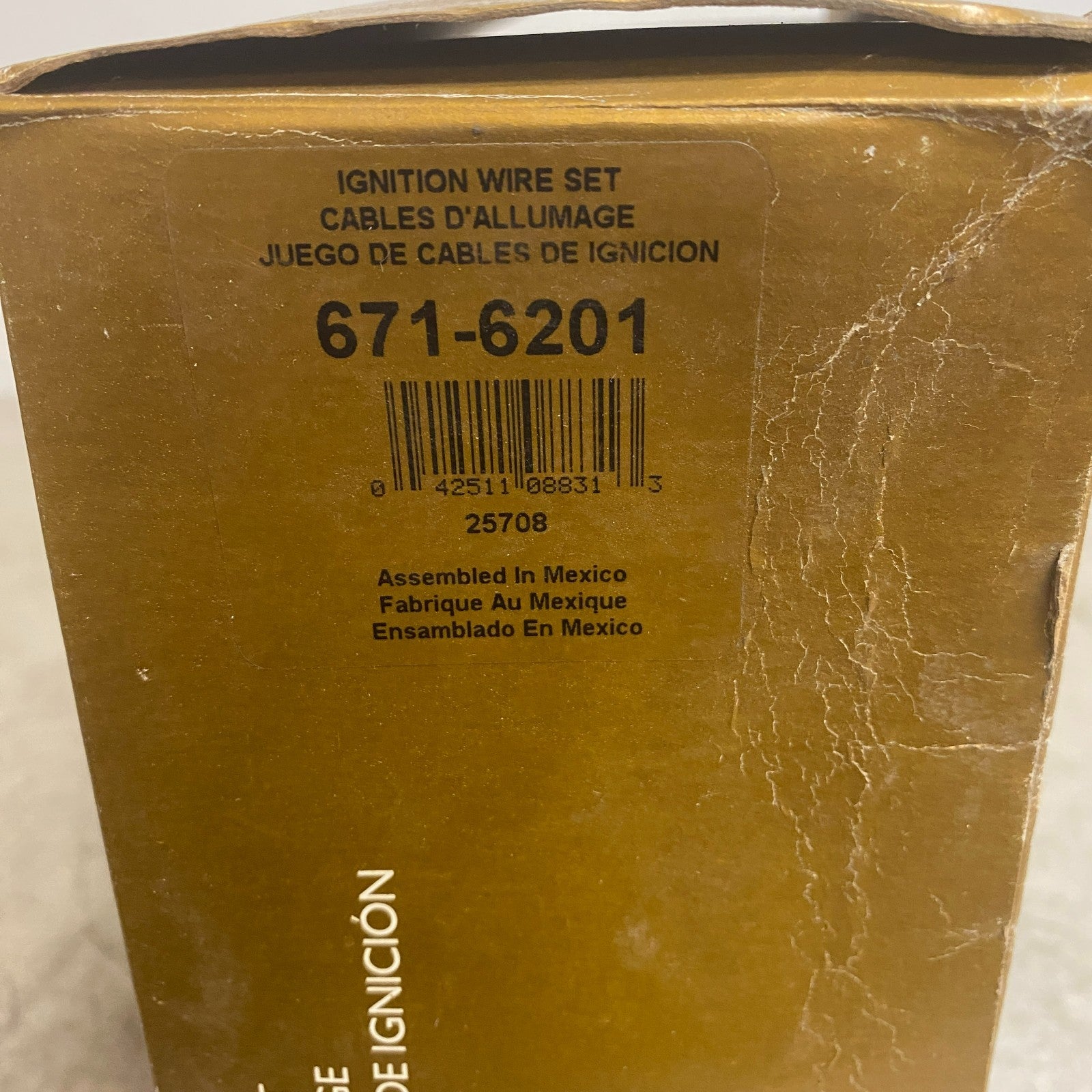 DENSO 671-6201 Spark Plug Ignition Wire Set Honda Civic Del Sol 1.6L 1996-2000
