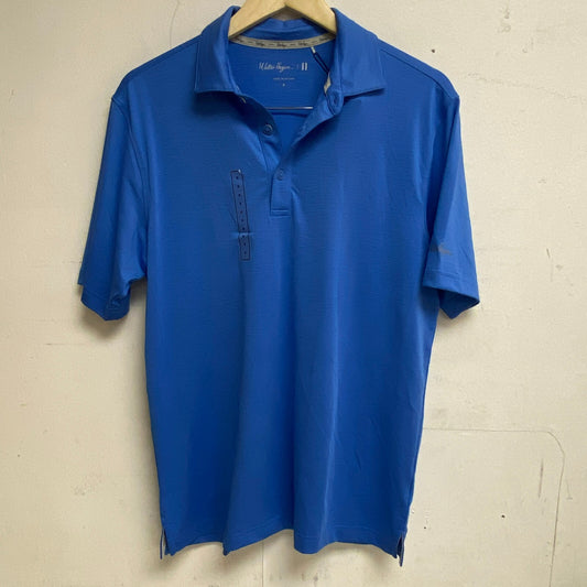 Walter Hagen Mens P11 Core Chmpnshp Solid Polo High Sea Blu MGA11415DSP23