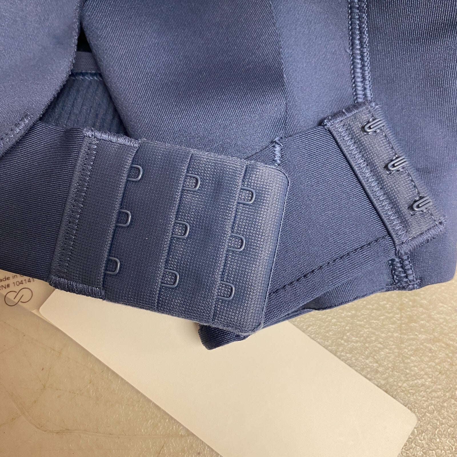 Calia Womens Made to Move Raceback Bra Ardosia Slate WAX17215 BRAND NEW