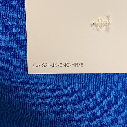 CALIA Women's Energize Mesh 7/8 High Rise Legging Royal Blue Solid WAX12376