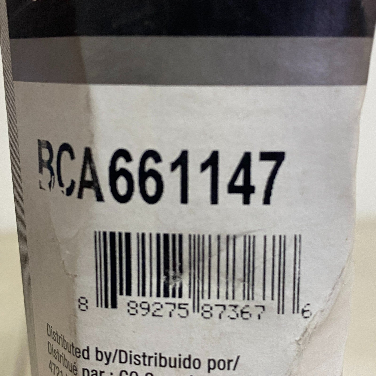 CARQUEST Parking Brake Cable Black Rear Right 110.7″ BCA661147