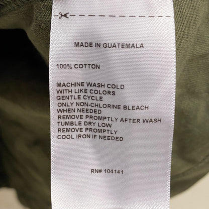 DSG Women's Everyday Relaxed Cotton Muscle Tank Inky Olive DAW131000 New
