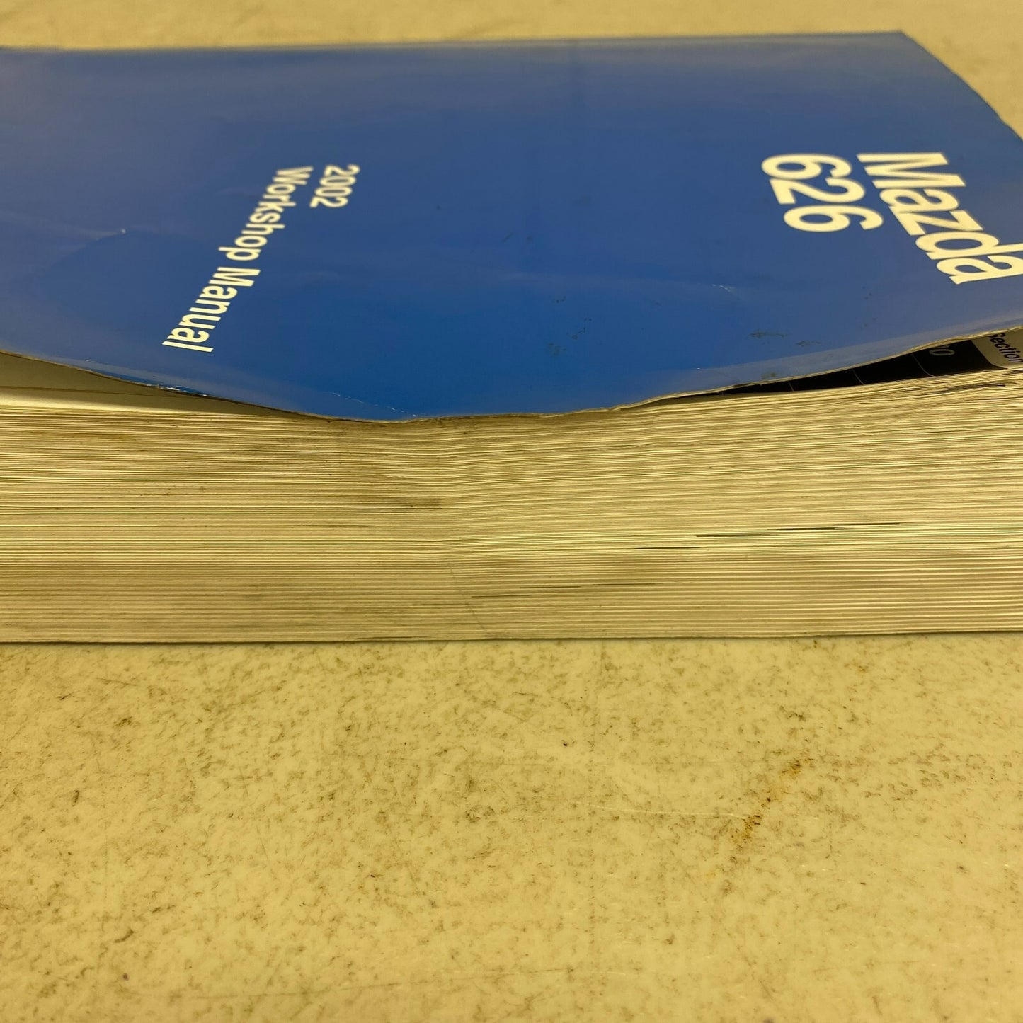 Mazda 626 2002 Workshop Manual 9999-95-019B-02 , #578-1CP