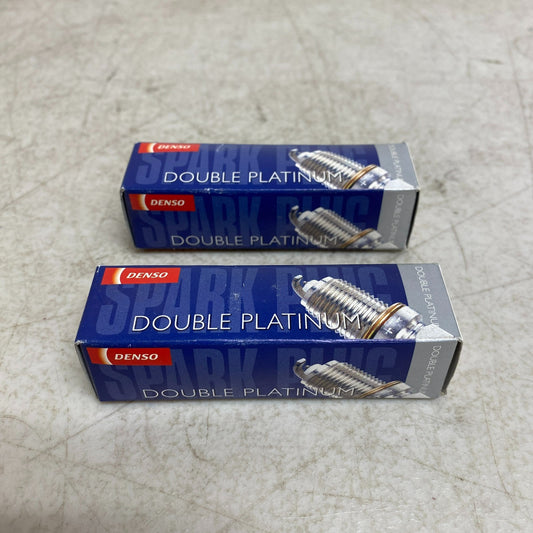 2-Pack DENSO PK16TR11 Double Platinum Twin Tip Spark Plug Resistor 3289