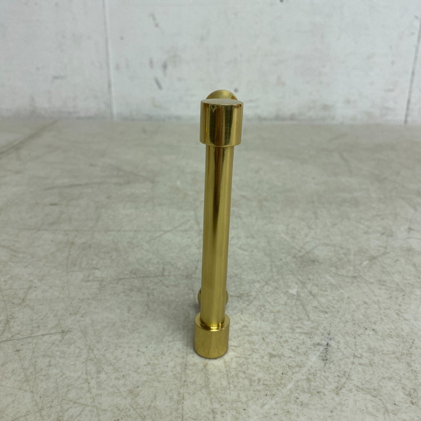 SIGNATURE HARDWARE 3-3/4" Strasbourg Solid Brass Cabinet Pull - Polished Nickel