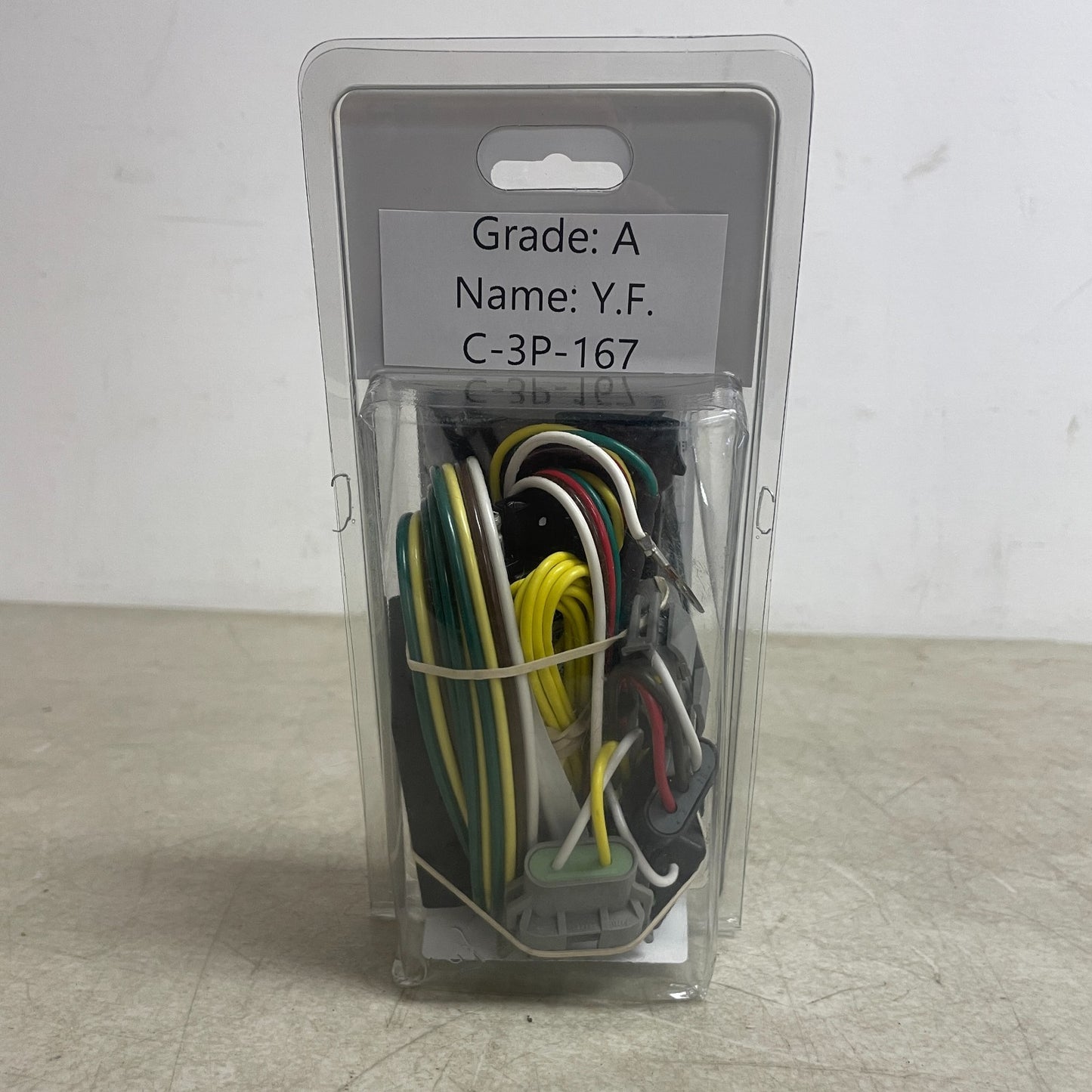 CURT 55343 4-Way Flat Custom Wiring Harness Ford Escape/Econoline/Tribute/Sable