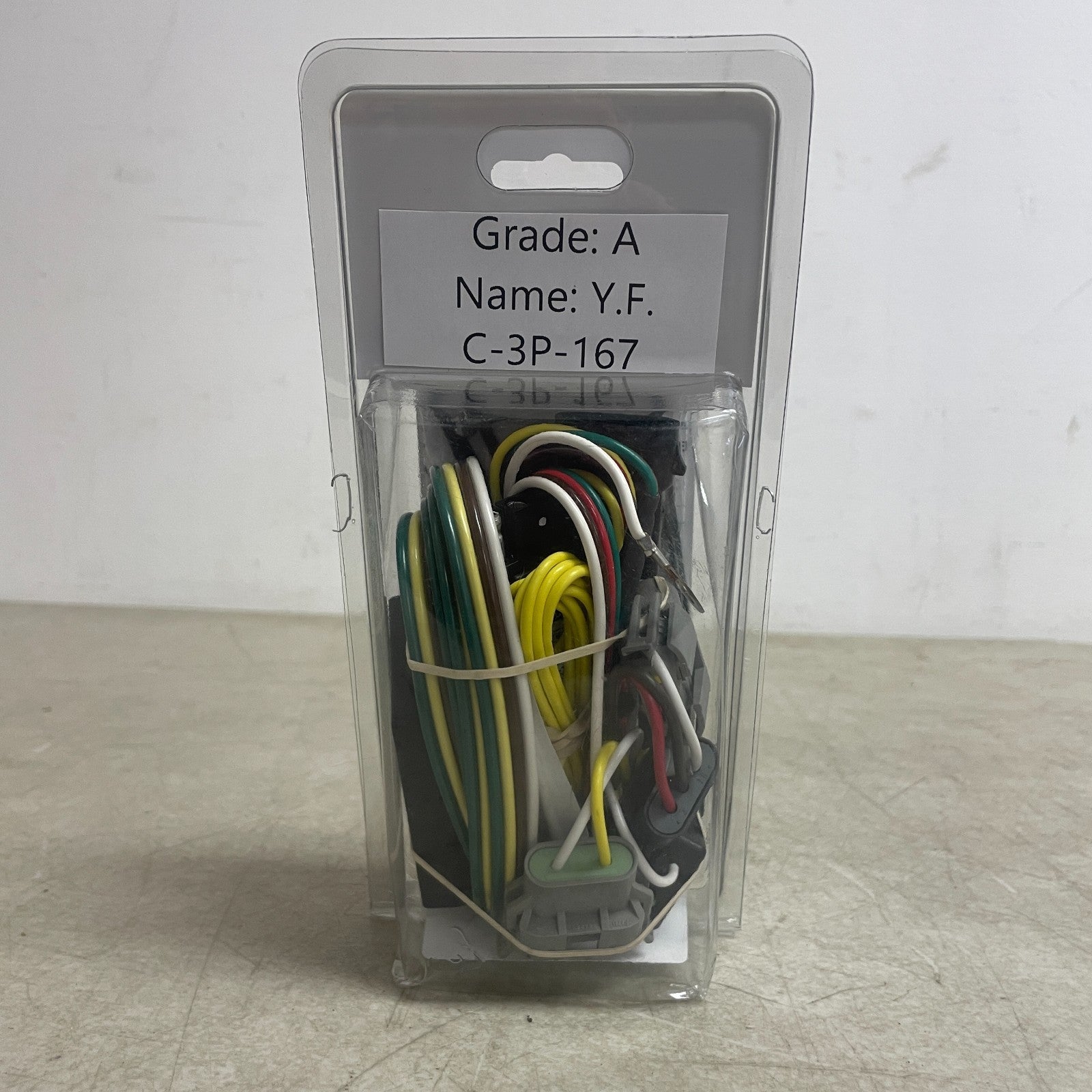 CURT 55343 4-Way Flat Custom Wiring Harness Ford Escape/Econoline/Tribute/Sable