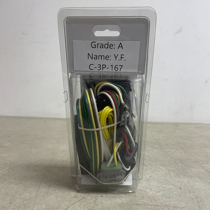 CURT 55343 4-Way Flat Custom Wiring Harness Ford Escape/Econoline/Tribute/Sable