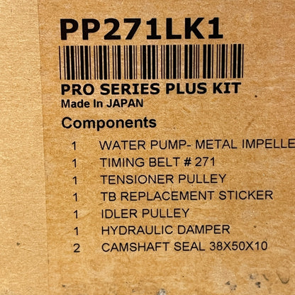 Continental PP271LK1 Timing Belt Water Pump Kit 2005-2010 Dodge Charger 3.5L