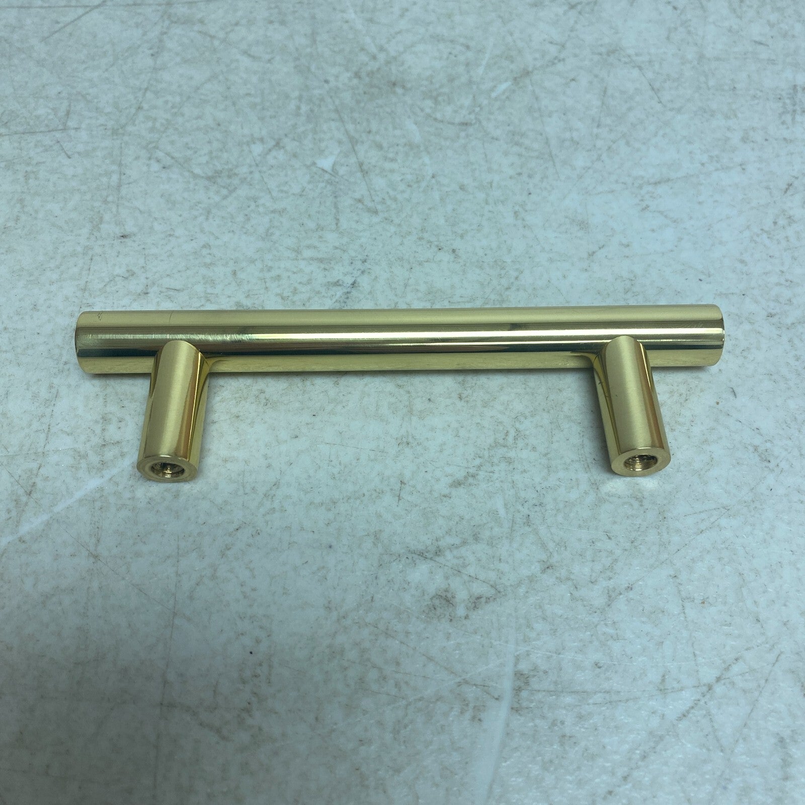 Signature Hardware 3-3/4" Avignon Solid Brass Cabinet Pull - Satin Brass