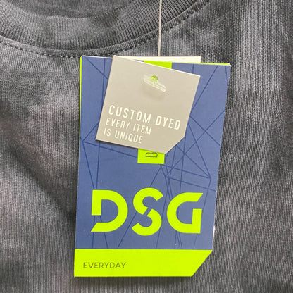 DSG Boy's Tie Dye Tee Pure Black Tie Dye DAB23100 BRAND NEW differ sizes