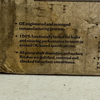 MasterPro Power Steering Pump Vision OE 990-1302 Reman
