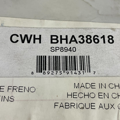 Carquest Wearever Brake Hose Assembly BHA38618 Rear Center