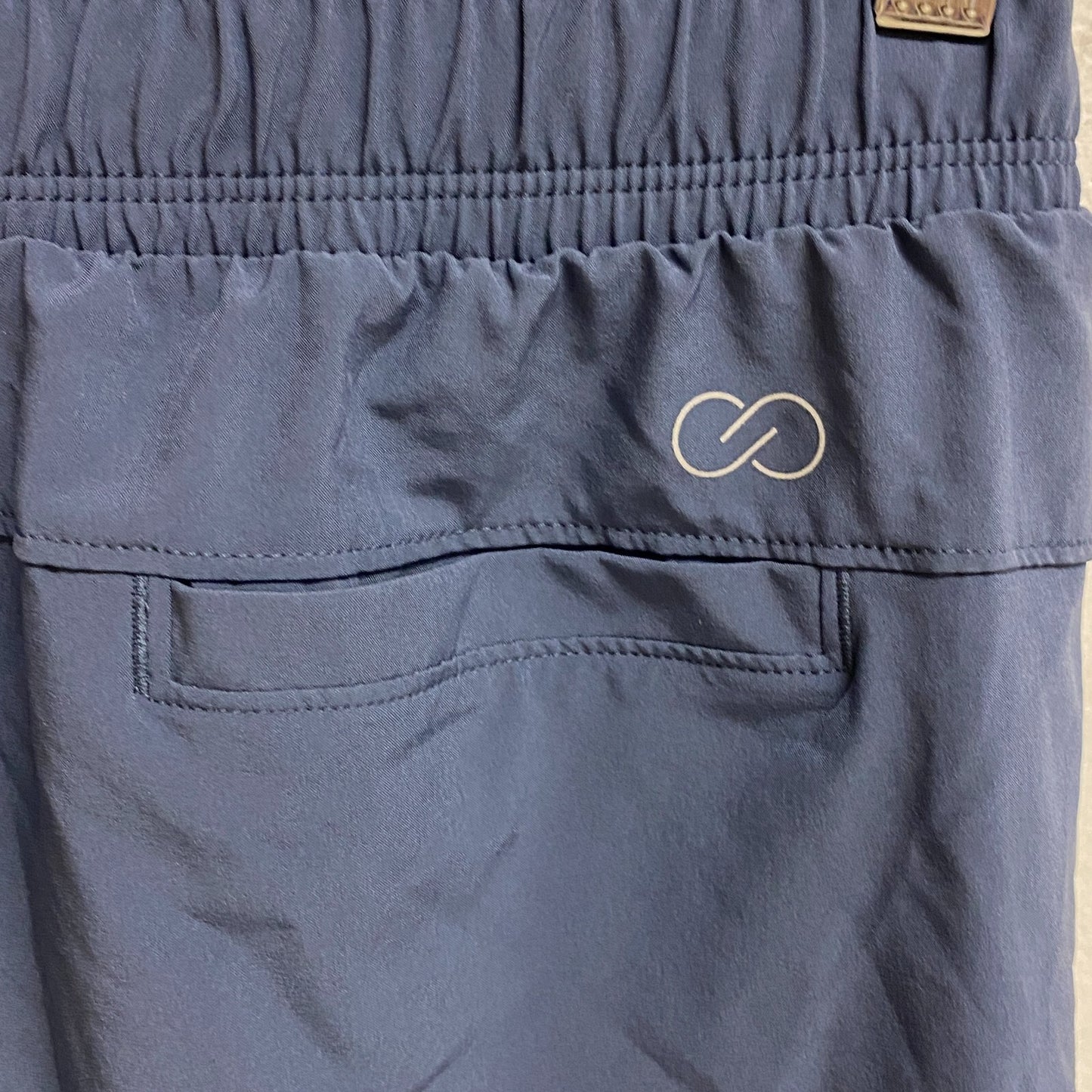 Calia Women's Journey Truelight Woven Bermuda Short Ardosia Slate WAX12174 NEW