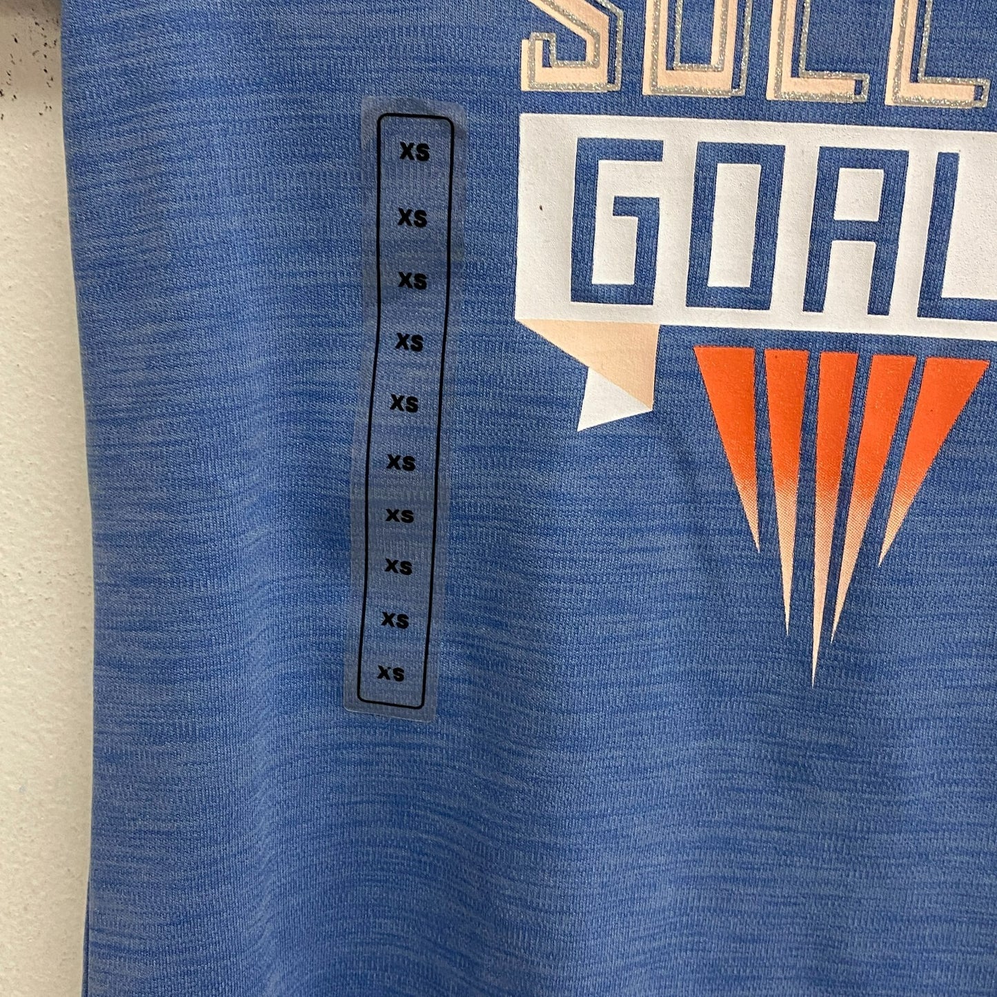 DSG Girl's Crew Neck Graphic print Tee Basin Blue Soccer DAG11100SDZ Regular
