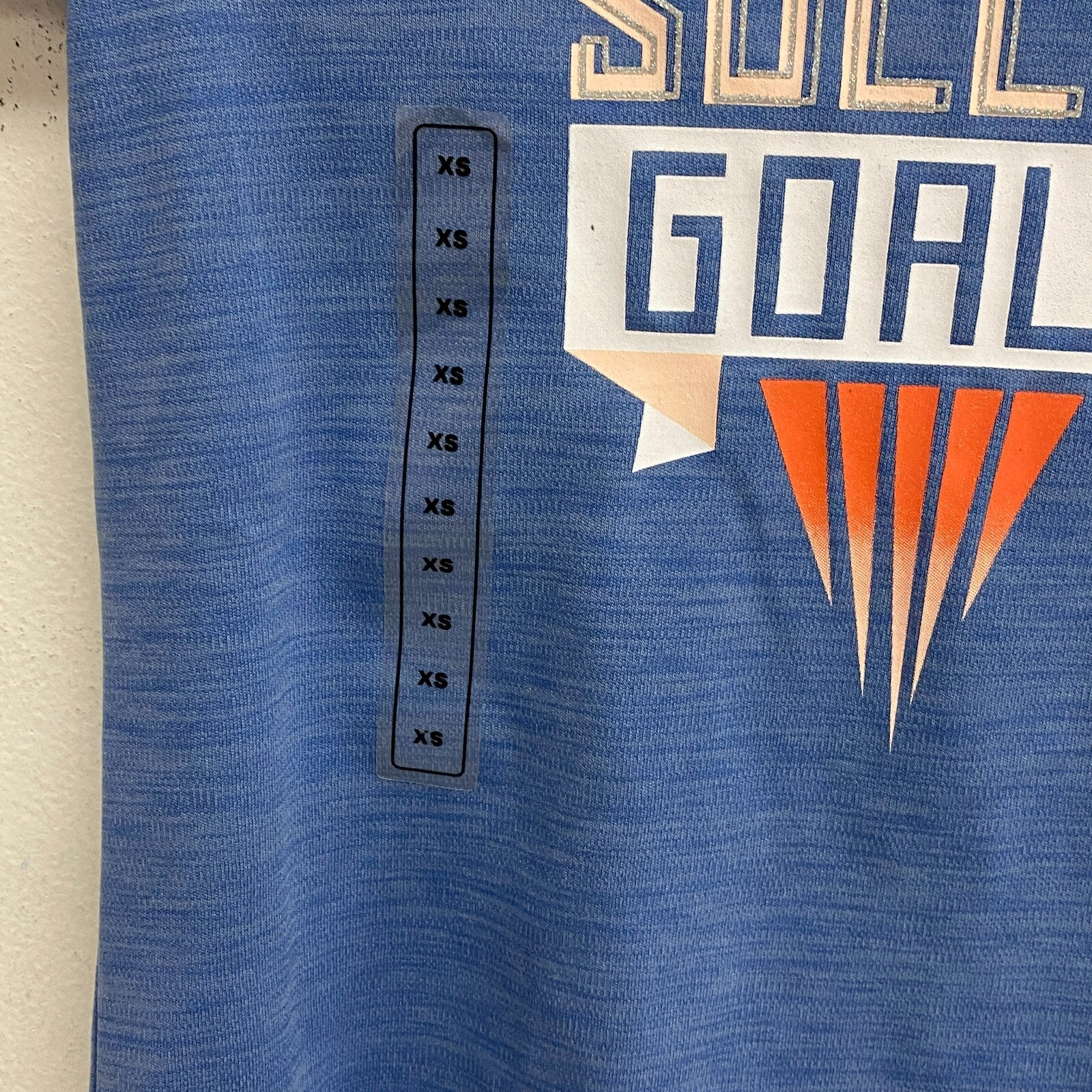 DSG Girl's Crew Neck Graphic print Tee Basin Blue Soccer DAG11100SDZ Regular
