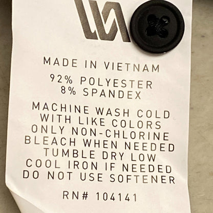 VRST Mens Golf Micro-Stripe Polo Blue Agate Short Sleeve MVG10005