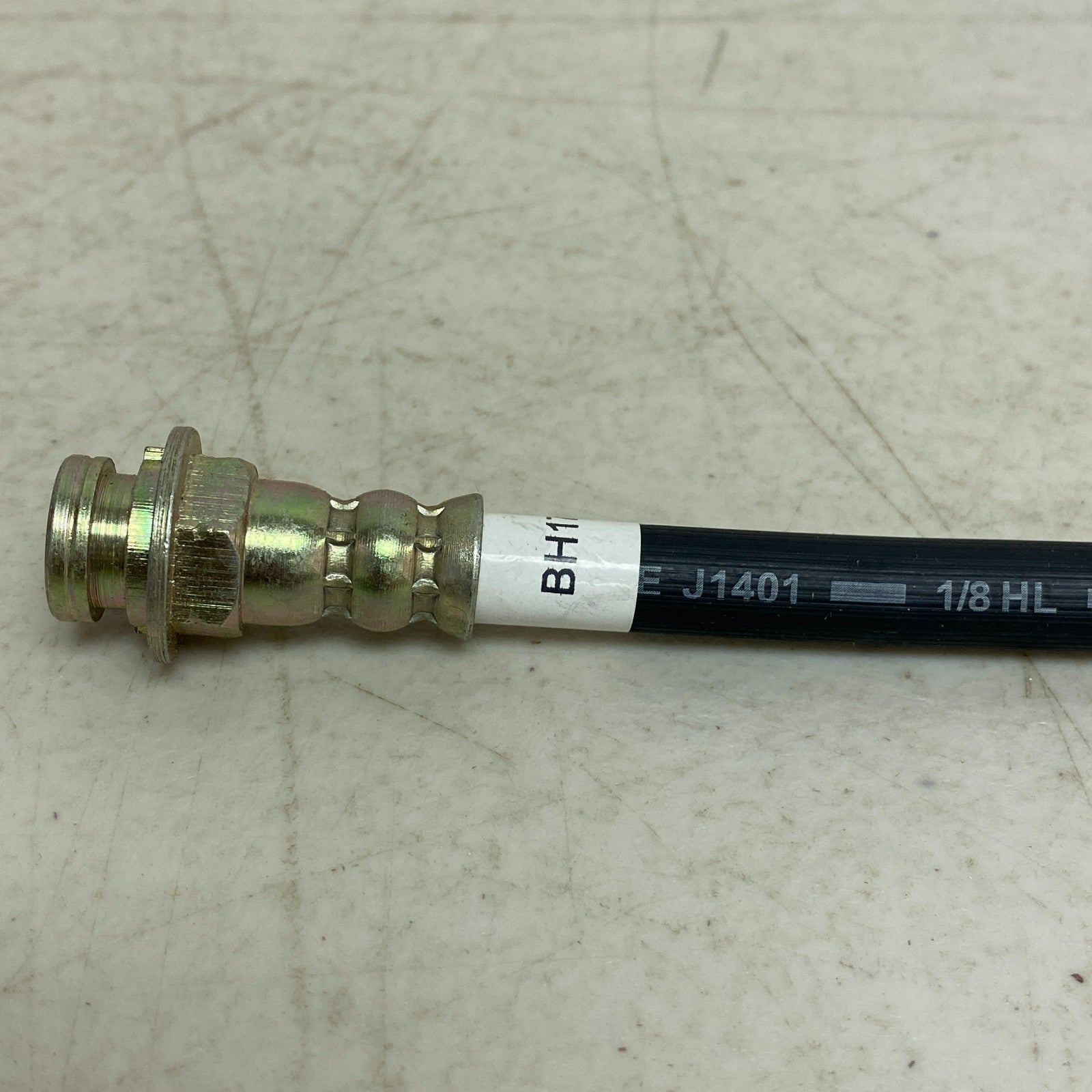 CARQUEST Brake Hydraulic Hose Assembly Black EPDM Rubber Model BHA106345