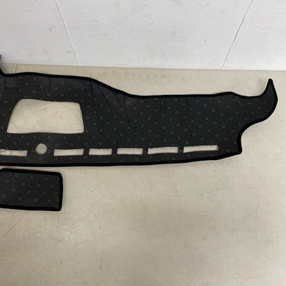 KEYOOG Dash Cover Black Anti-Glare Non-Slip Mat for Jeep Wrangler JK 2011-2017