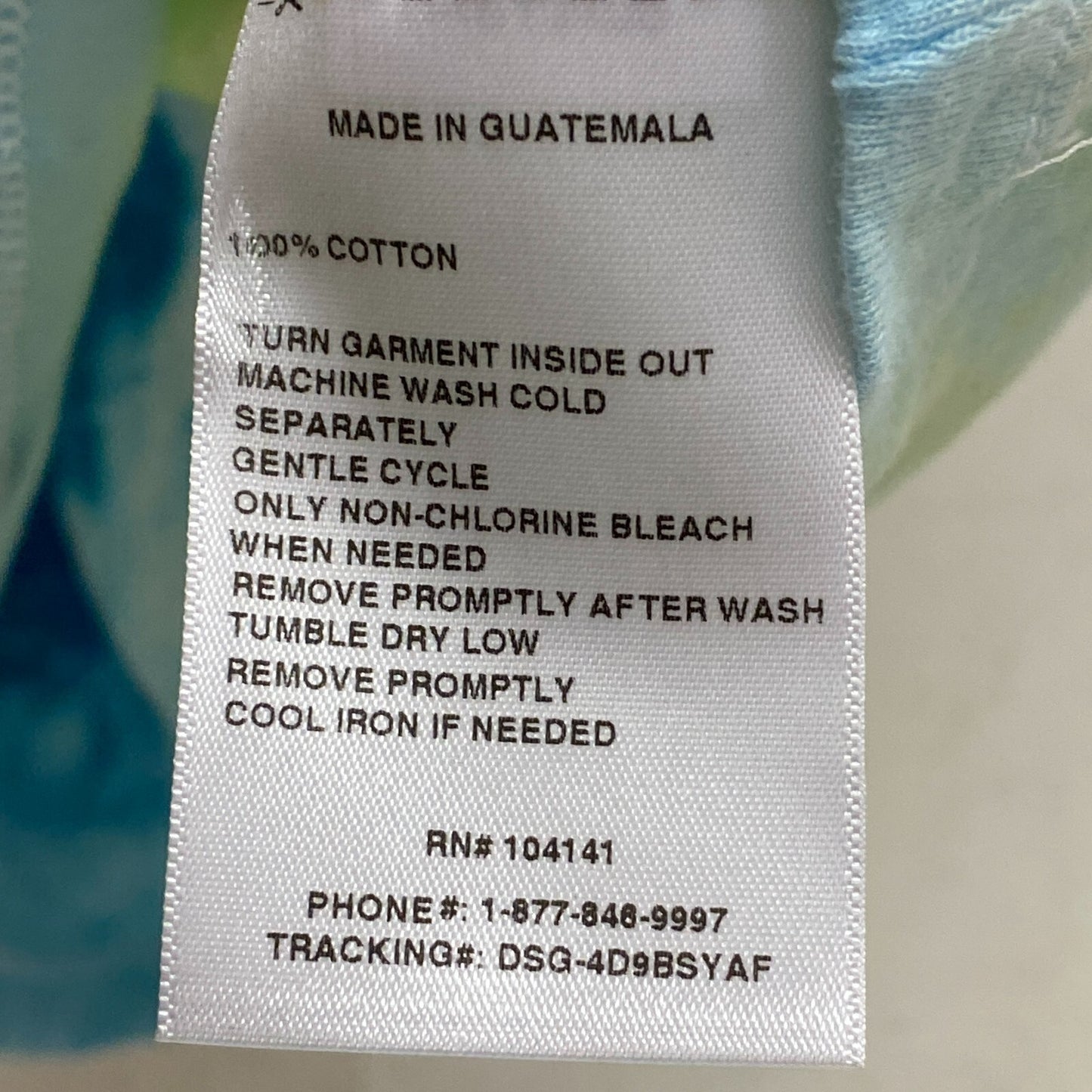 DSG Boy's SS Tee Blotchy Tie Dye Sunny Blue/Dreamy Btd Short Sleeve DAB13105