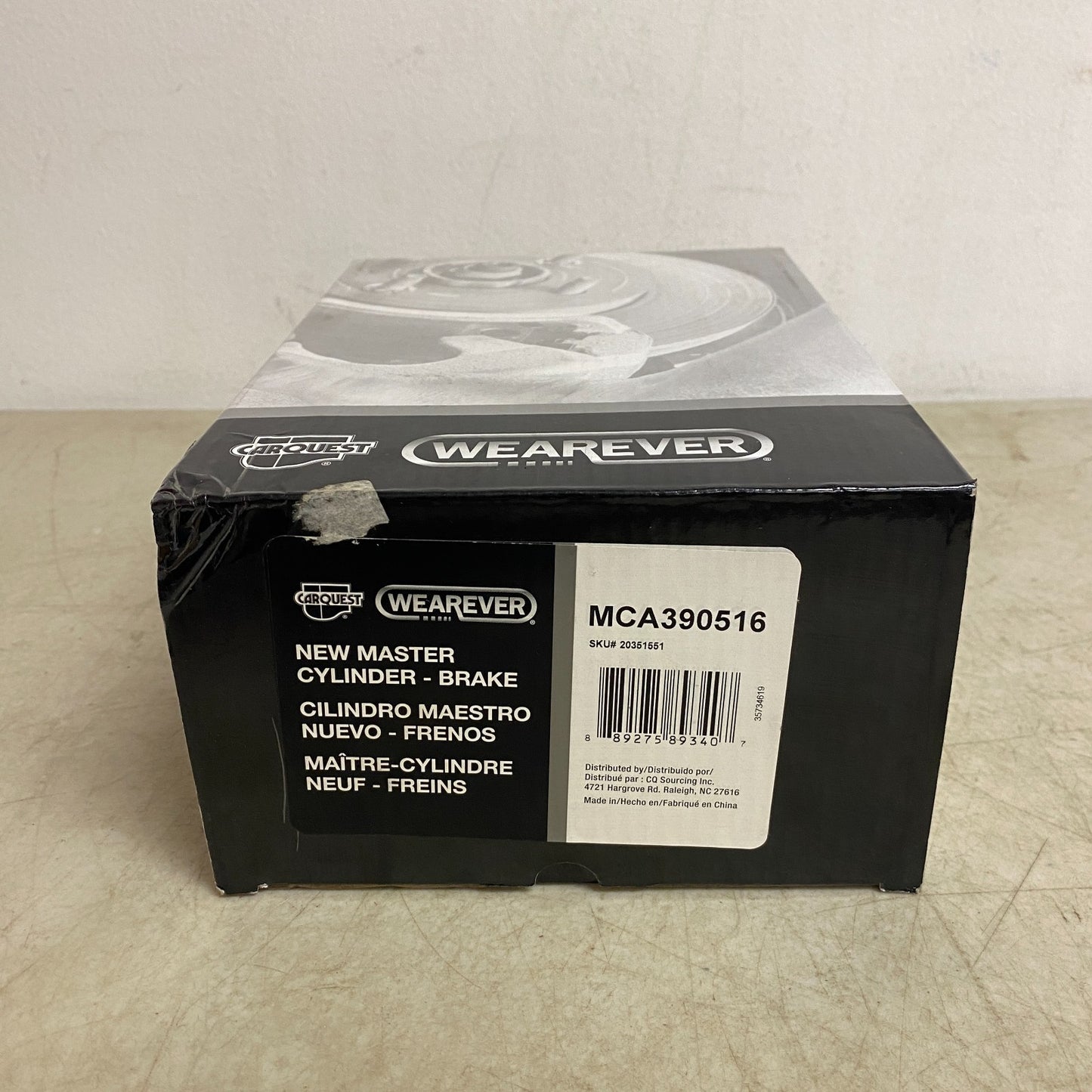 CARQUEST Brake Master Cylinder w/ Reservoir Aluminum 1.25″ Bore MCA390516