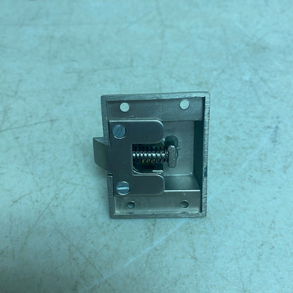 Signature Hardware Pitkin Brass Cabinet Latches with Oval Knob - Brushed Nickel