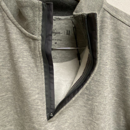 Walter Hagen Men's Perfect 11 Pique Fleece Mid 1/4 ZIP Light Grey Heather MGA361