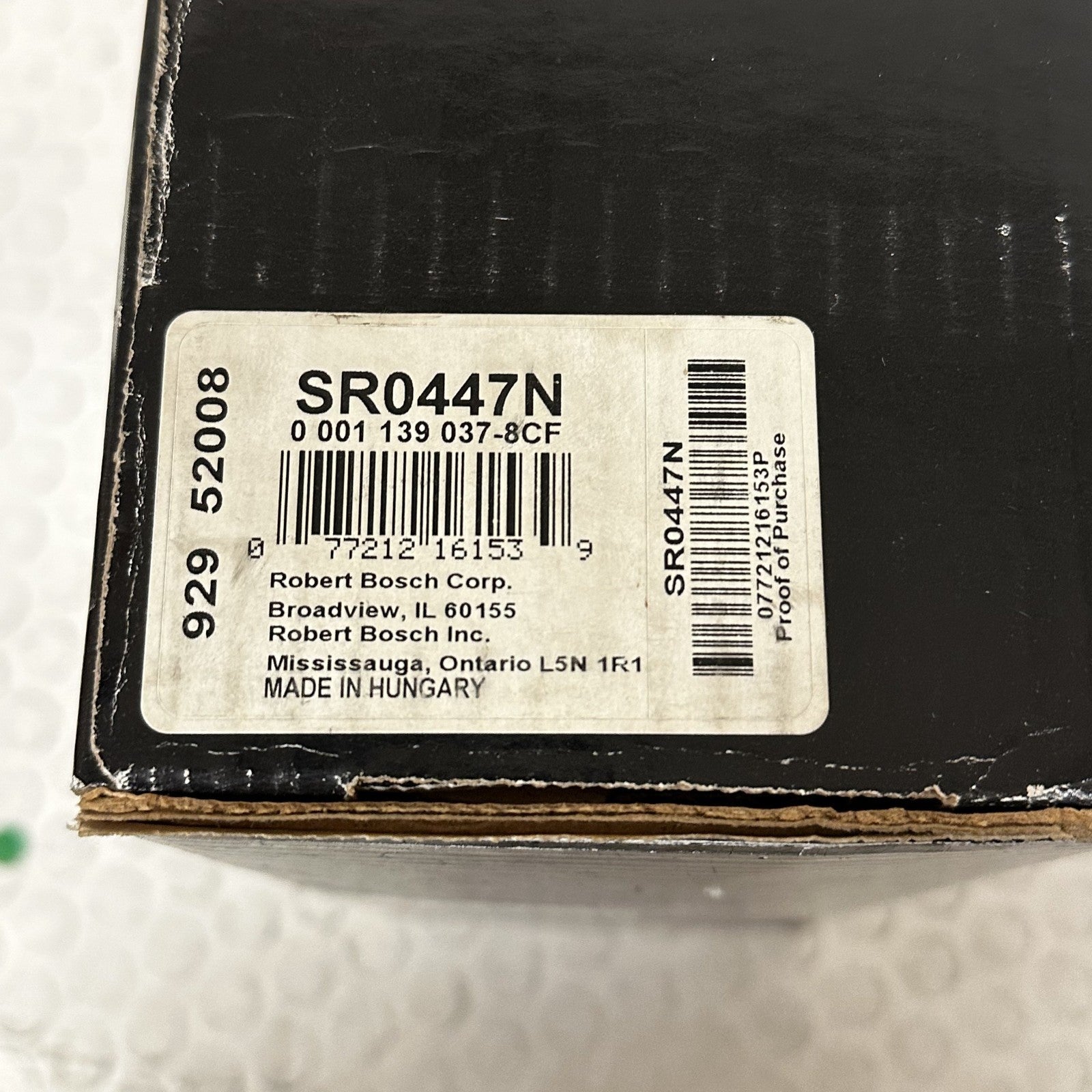 BOSCH Premium SR0447N Starter 12V 2.5kW 10-Tooth Ford F-Series Excursion
