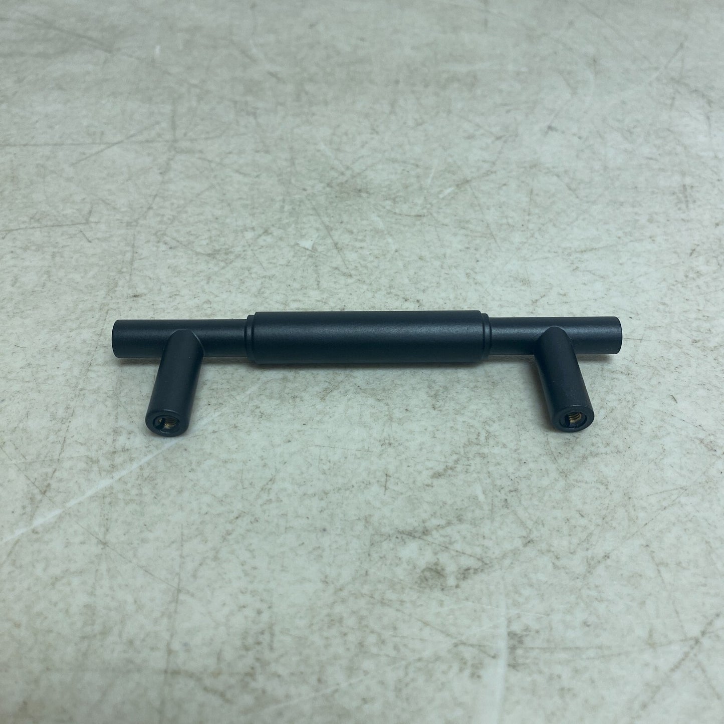 Signature Hardware 3-3/4'' Colmar Solid Brass Cabinet Pull - Matte Black