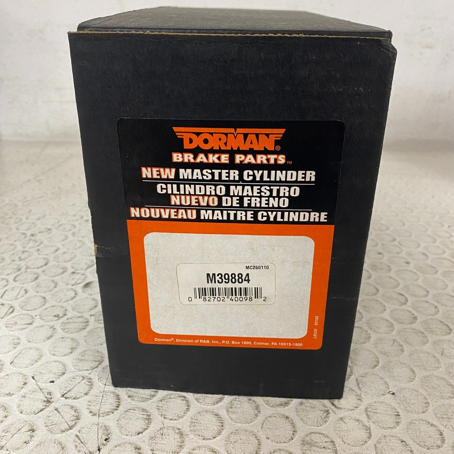 Dorman M39884 Brake Master Cylinder 1990-1997 Acura Integra No ABS
