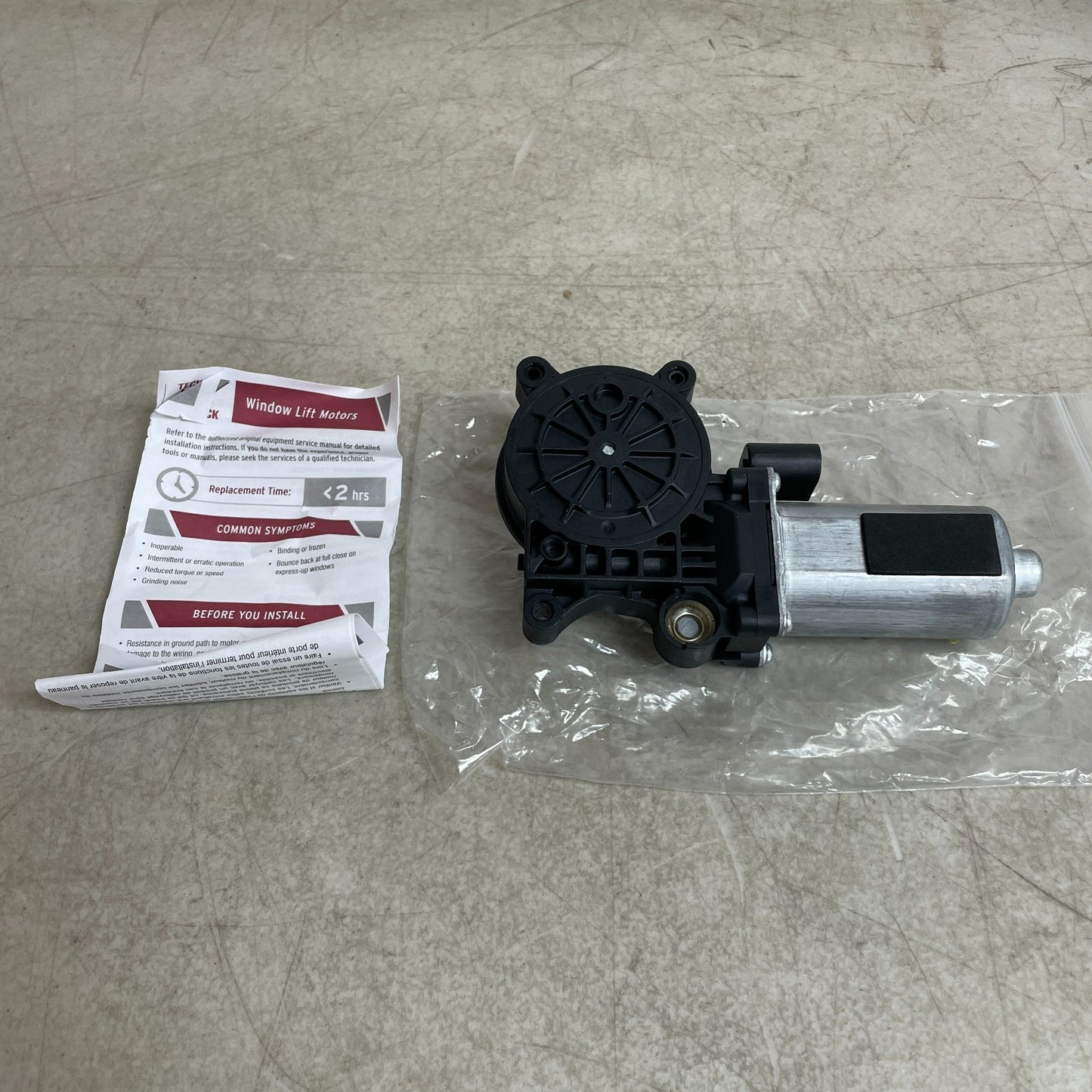 Cardone 82-3005 Power Window Motor New 2-Terminal OE Replacement for BMW/Ford