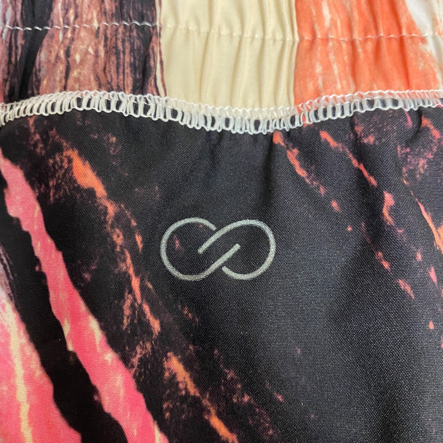 Calia Woven High Rise Petal Hem Short Artisan Hand Multi WAX12259PRT BRAND NEW