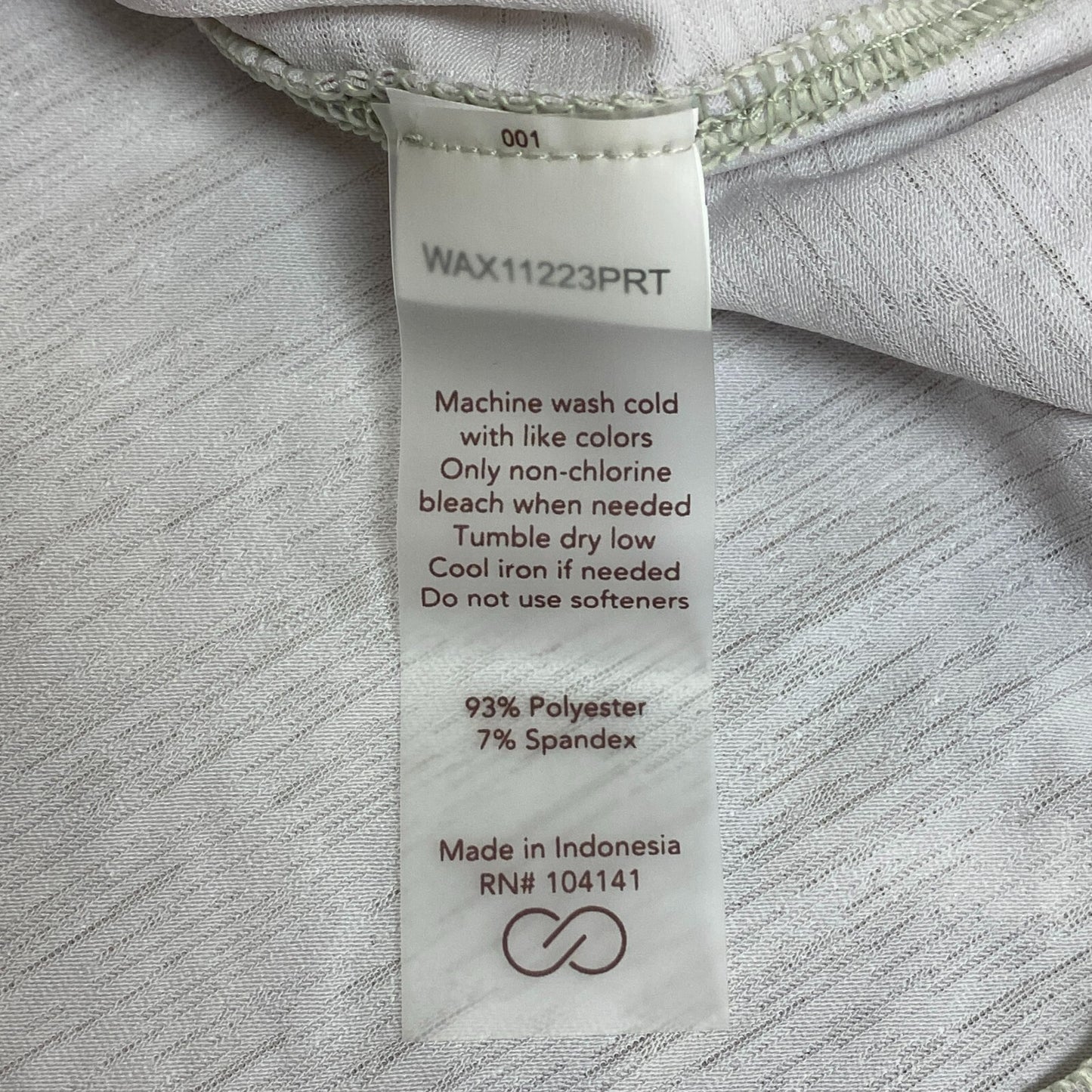 Calia Womens Split Back Muscle Tank Aquatic Neutral Sleeveless WAX11223PRT