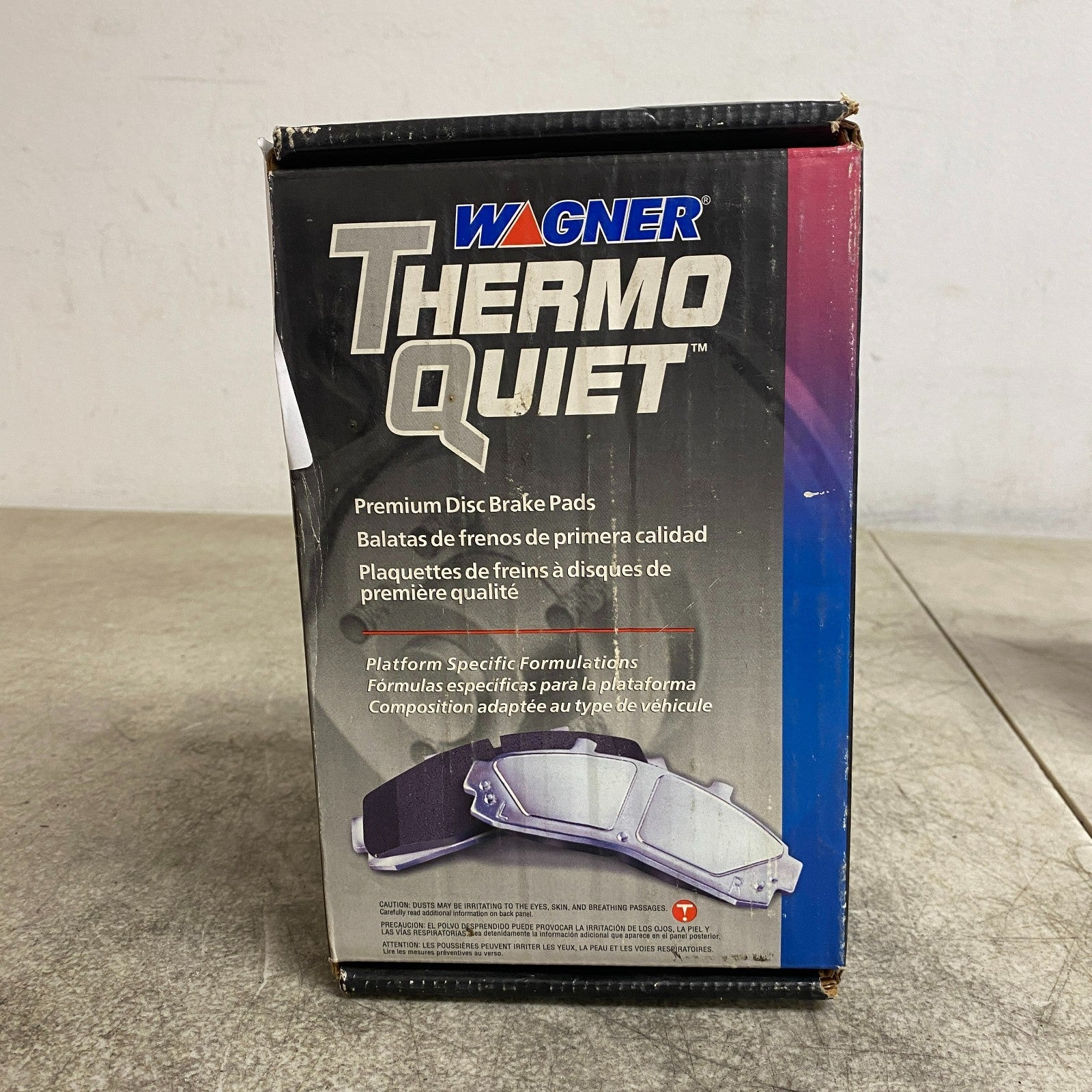Wagner QC617 Brake Pads ThermoQuiet Ceramic Front 1994-2001 Acura Integra