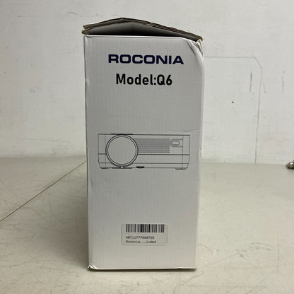 Roconia 150" Class FHD (1080p) LED Projector Movie Video Home Theater w/ Screen'