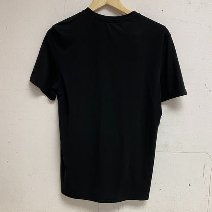 VRST Mens Core Tee Pure Black Solid Short Sleeve Crew Neck Summer MAX200391