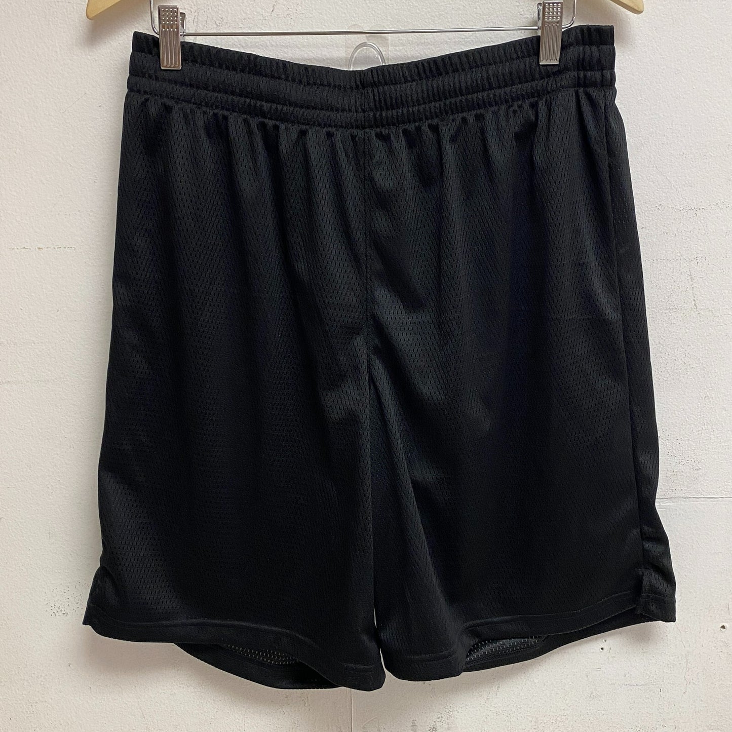 DSG Men's 1 in Pocketless Mesh Shorts Pure Black Athletic Fit Training DAM20112